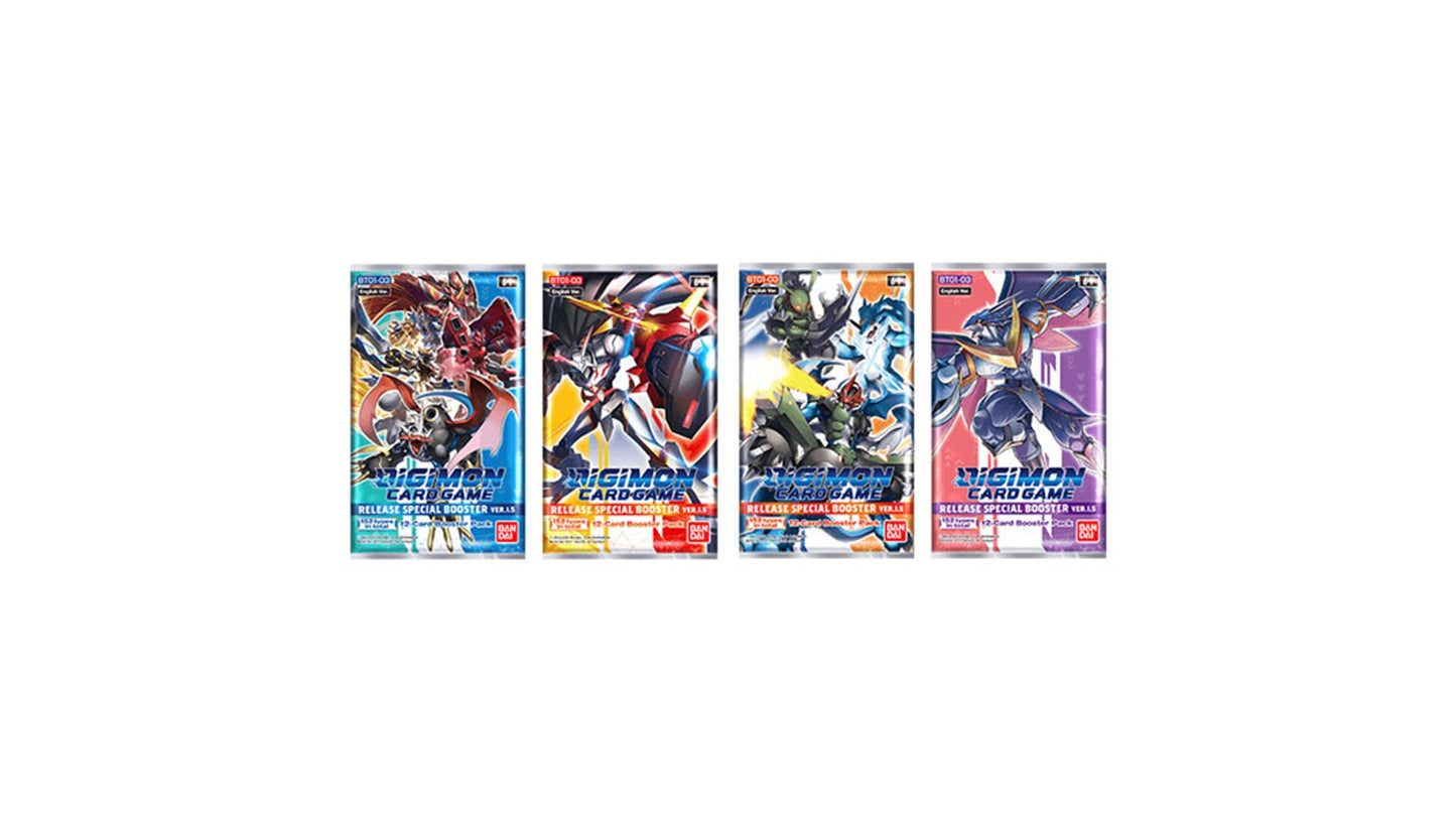 Digimon Card - Release Special Booster Display Ver. 1.5 BT01-03, englische Ausgabe – Ansicht 2