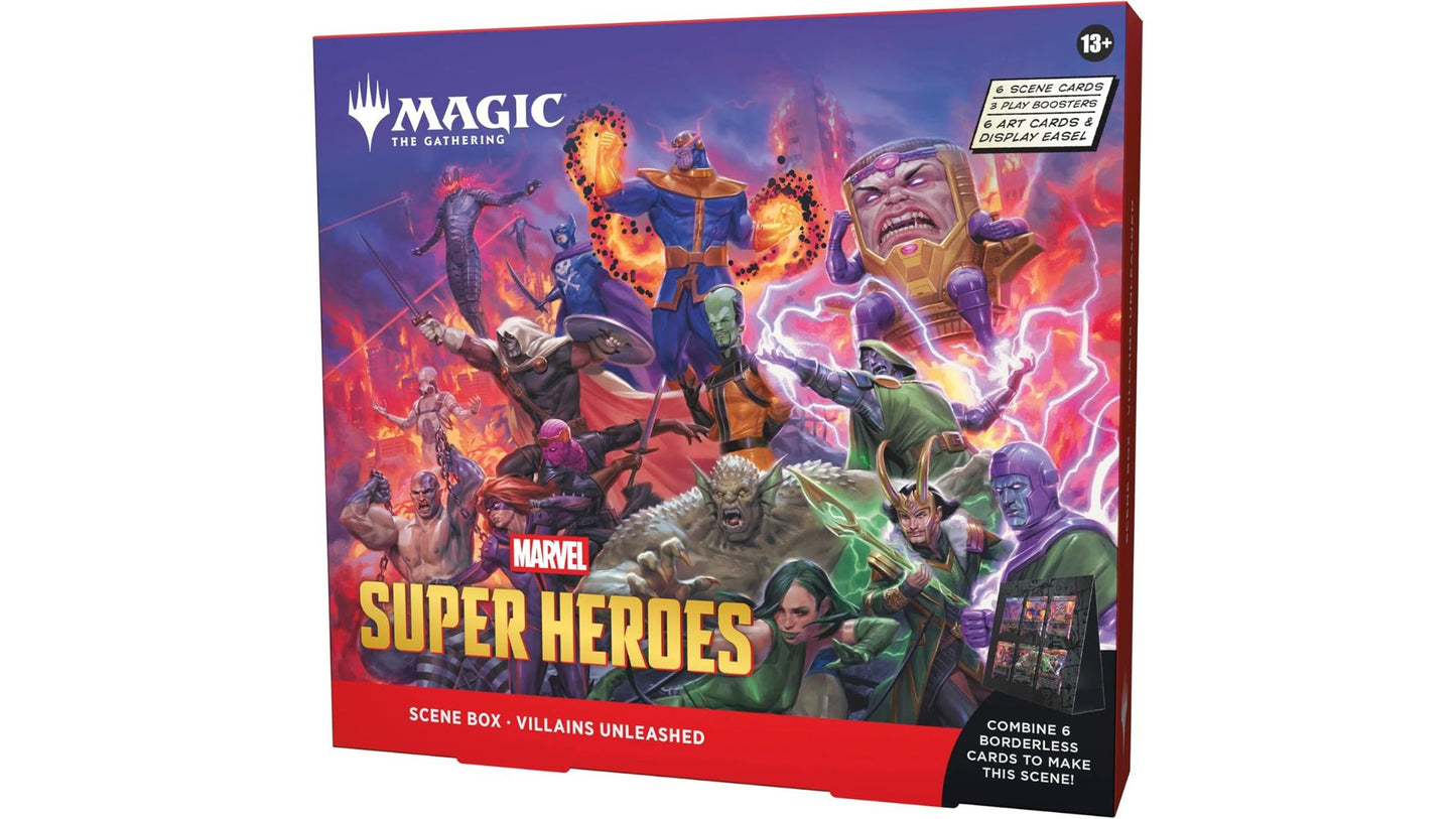 Magic: The Gathering Marvel Super Heroes Szenenbox Entfesselte Schurken, englische Ausgabe