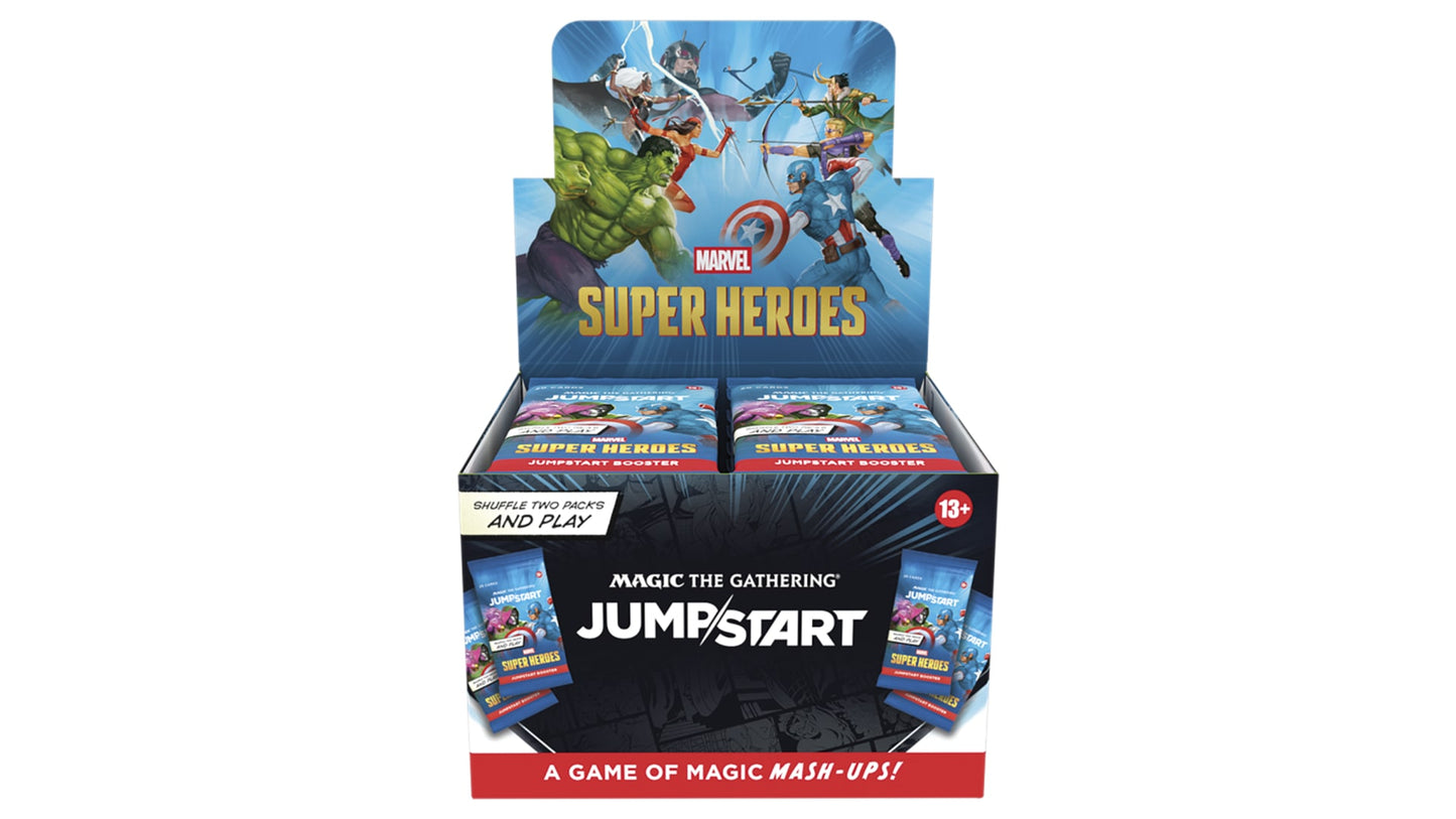 Magic: The Gathering Marvel Super Heroes Jumpstart Booster Display, deutsche Ausgabe