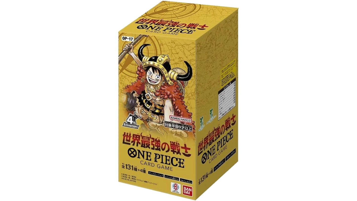 One Piece The World's Strongest Warriors (OP-17) Display, japanische Ausgabe