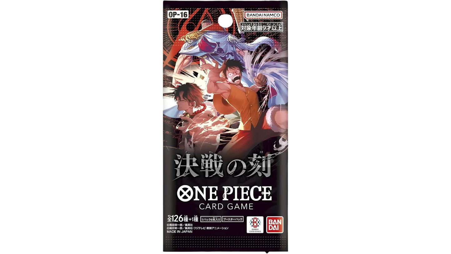 One Piece OP16 The Time of Battle Booster, japanische Ausgabe