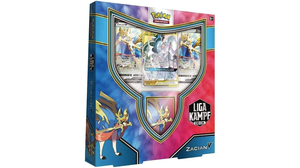 Pokemon Liga Kampfdeck Zacian V, deutsche Ausgabe