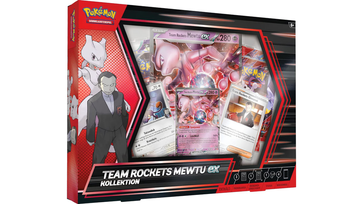 Pokemon Team Rocket's Mewtwo-ex Kollektion