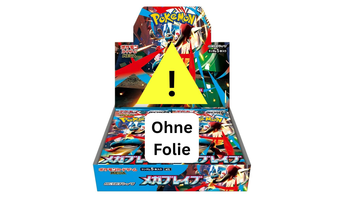 Pokémon Mega Brave Display (M1L) (JP) Ohne Folie