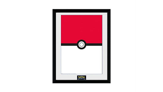 Pokemon Pokeball Bild, gerahmt 30,48 x 40,64 cm