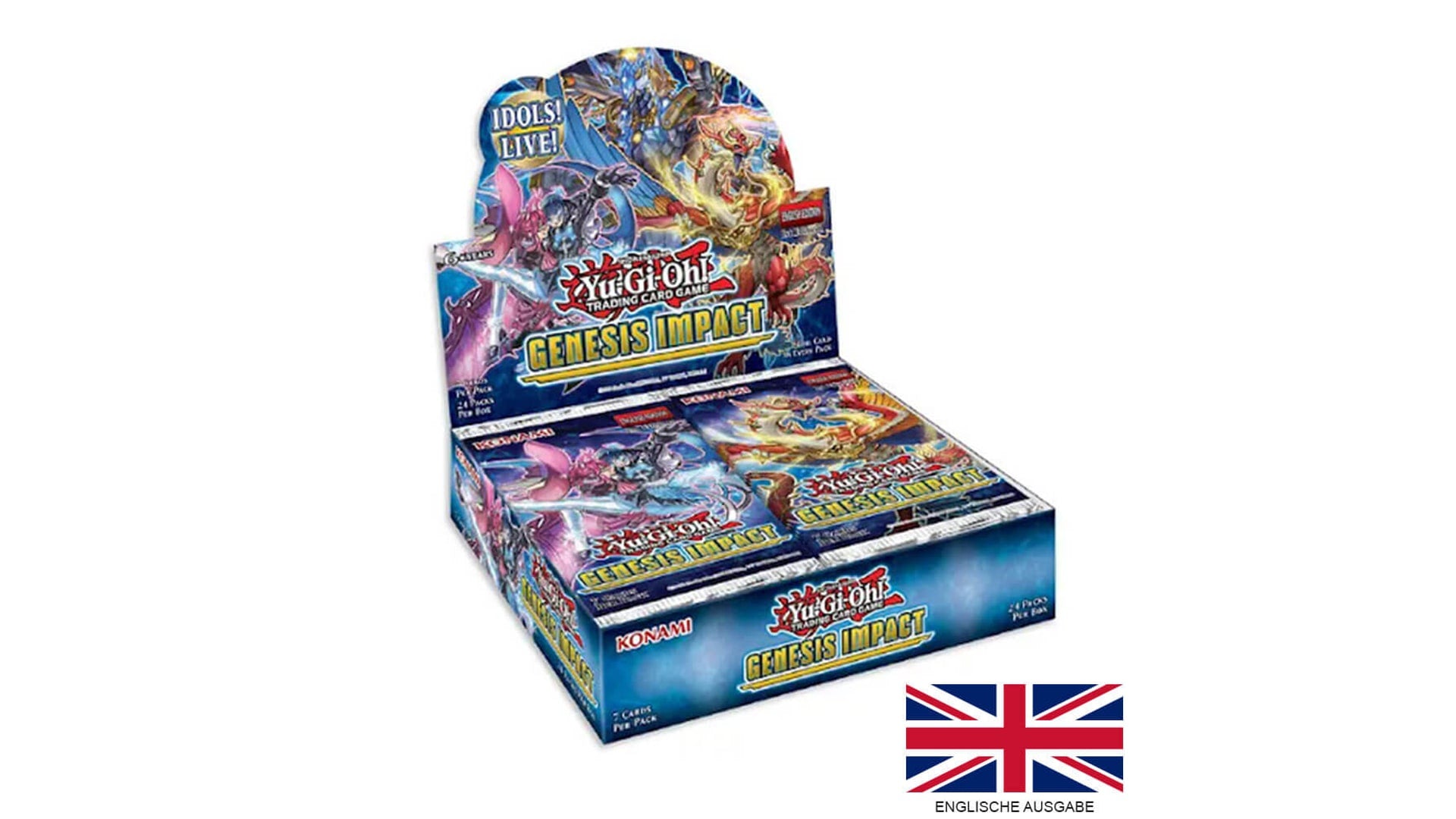 Yu-Gi-Oh! Genesis Impact Display, englische Ausgabe