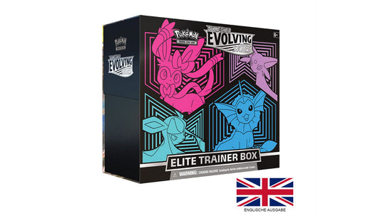 Evolving Skies - Elite Trainer Box (Pink/Blue) B-Ware, englische Ausgabe
