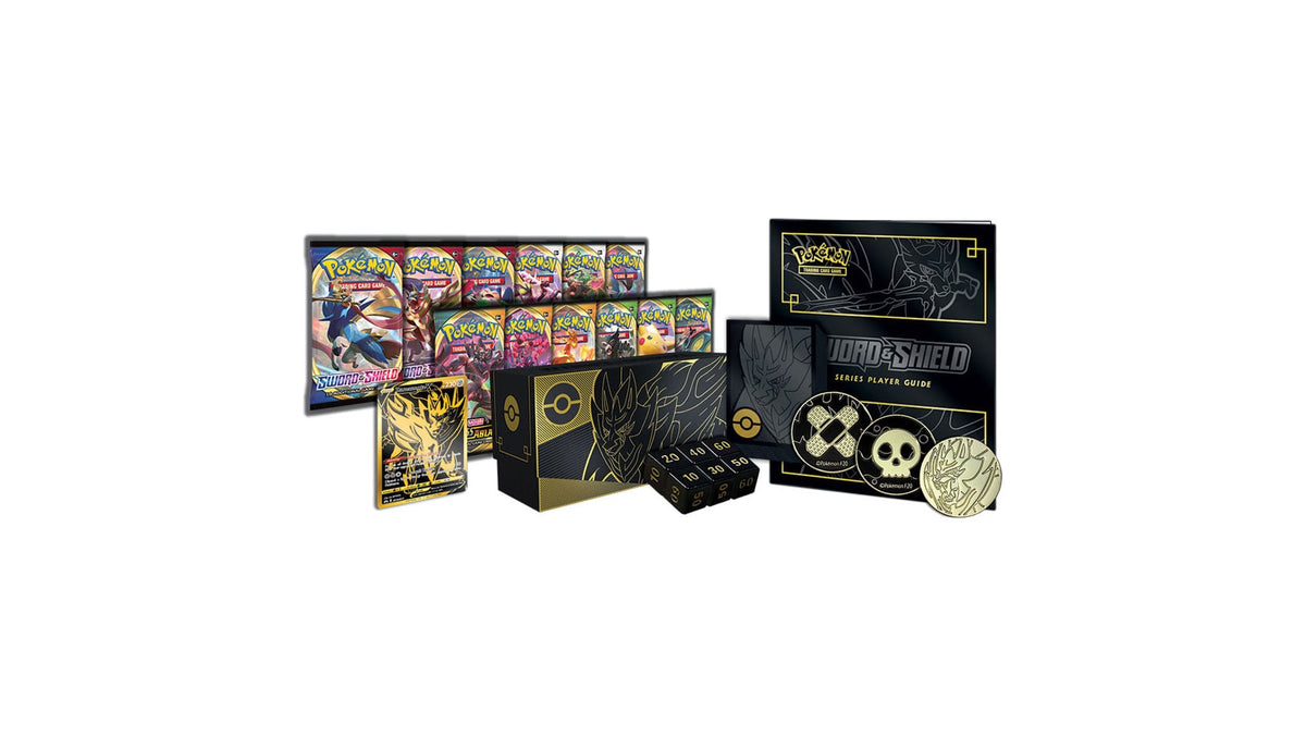 Sword and Shield - Zamazenta Elite Trainer Box Plus, englische Ausgabe – Ansicht 2