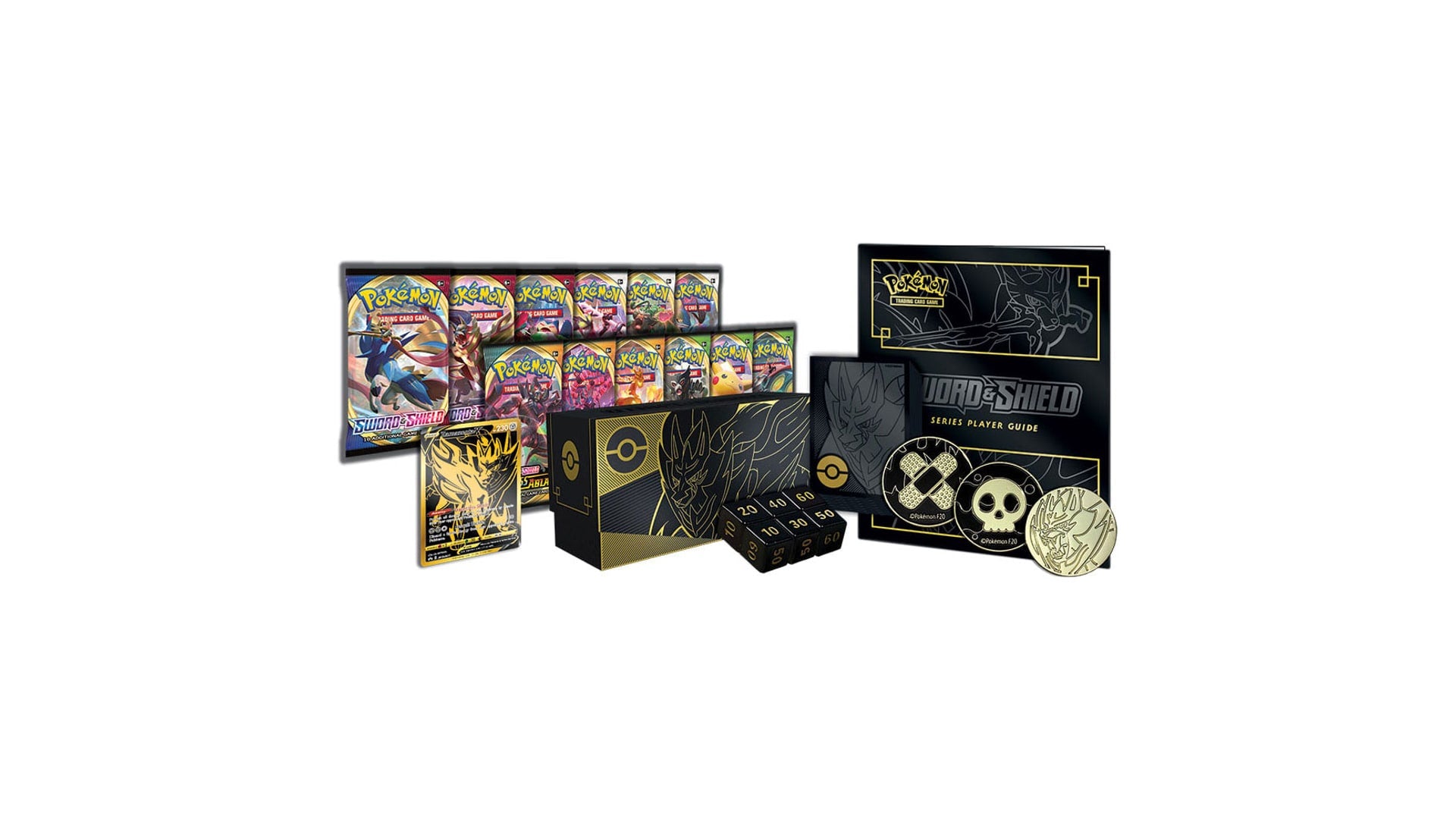Sword and Shield - Zamazenta Elite Trainer Box Plus, englische Ausgabe – Ansicht 2