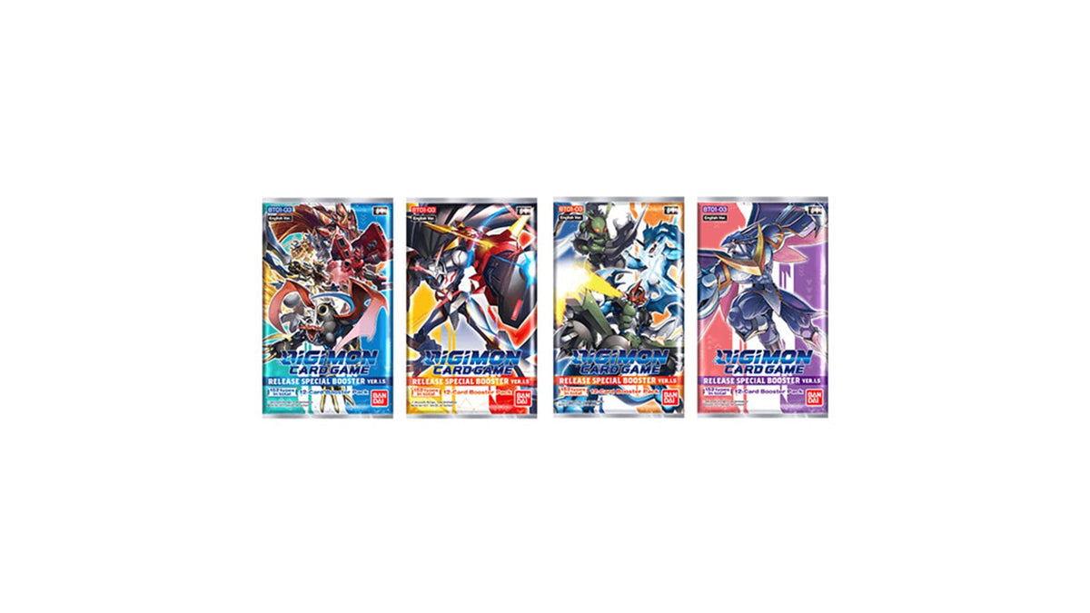 Digimon Card - Release Special Booster Display Ver. 1.5 BT01-03, englische Ausgabe – Ansicht 2