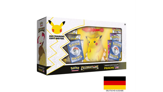 Pokemon Celebrations - Pikachu VMAX Premium-Figuren-Kollektion, deutsche Ausgabe