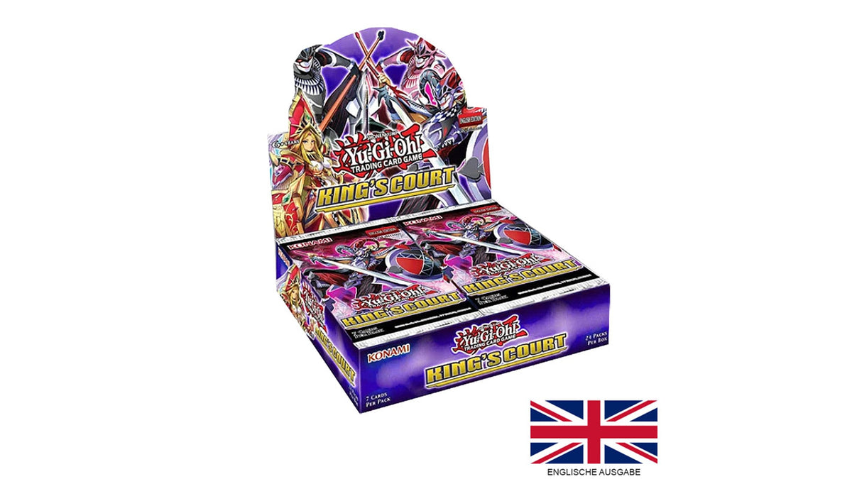 Yu-Gi-Oh! King's Court - Display, englische Ausgabe