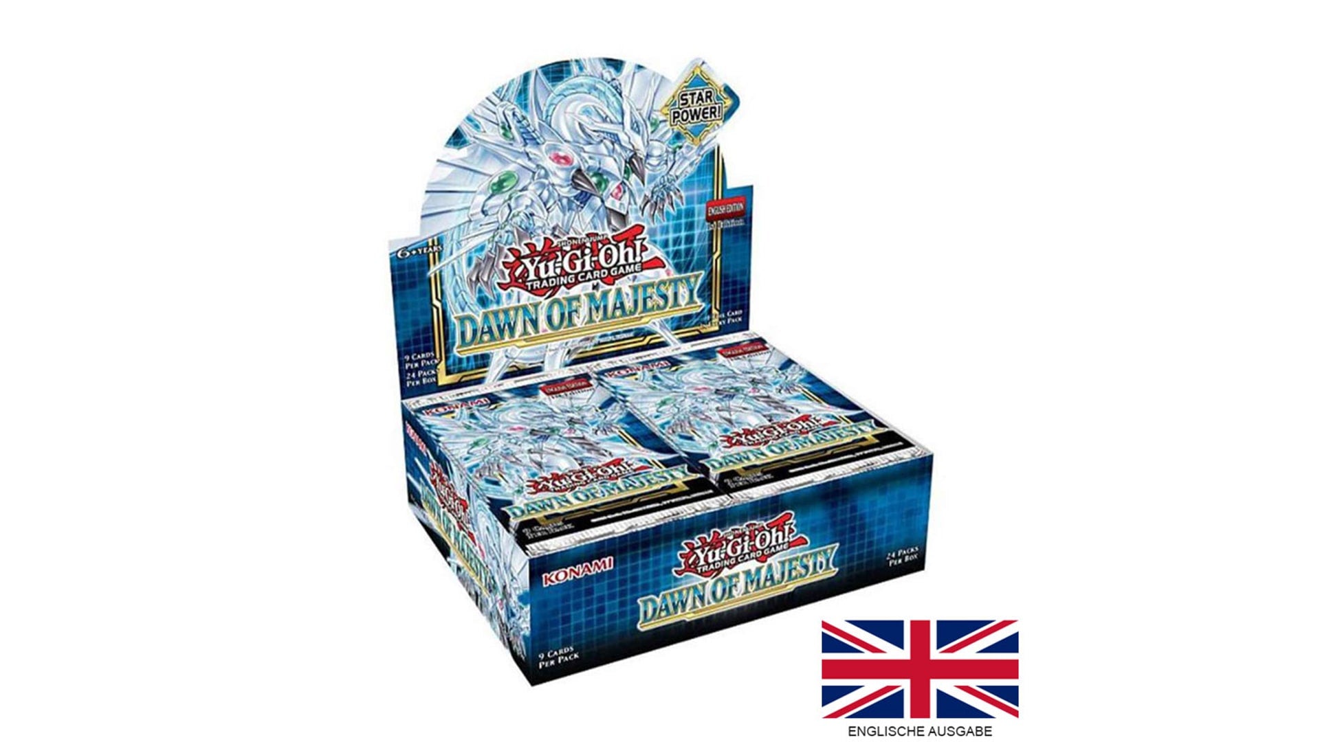 Yu-Gi-Oh! Dawn of Majesty - Display, englische Ausgabe