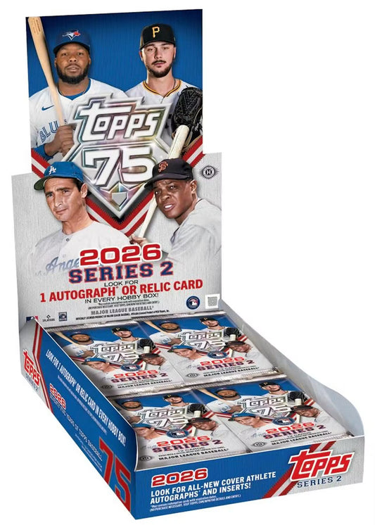 Topps 2026 Series 2 Baseball Hobby Box
