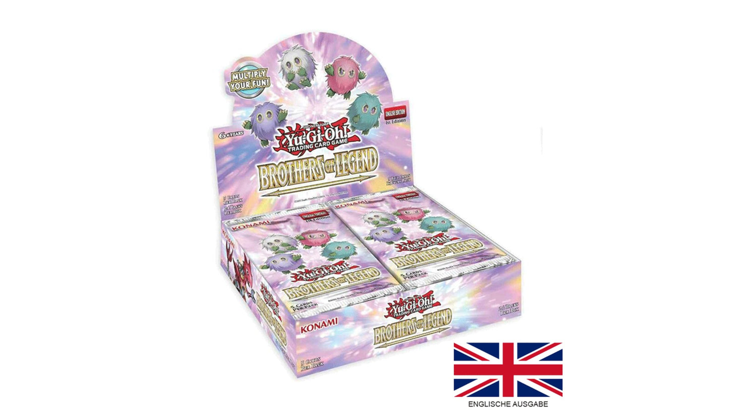Yu-Gi-Oh! Brothers of Legend - Display, englische Ausgabe