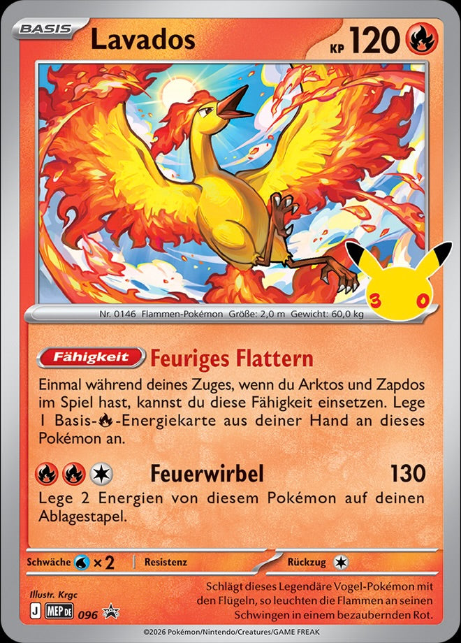 Pokemon 30 Jahre Poster-Kollektion, deutsche Ausgabe – Ansicht 2
