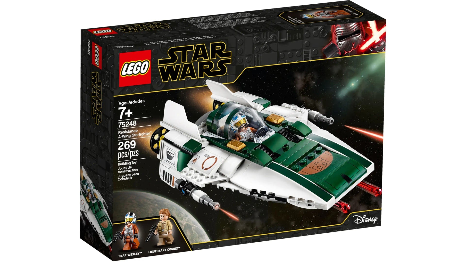 Star Wars LEGO - Resistance A-Wing Starfighter (75248) B-Ware