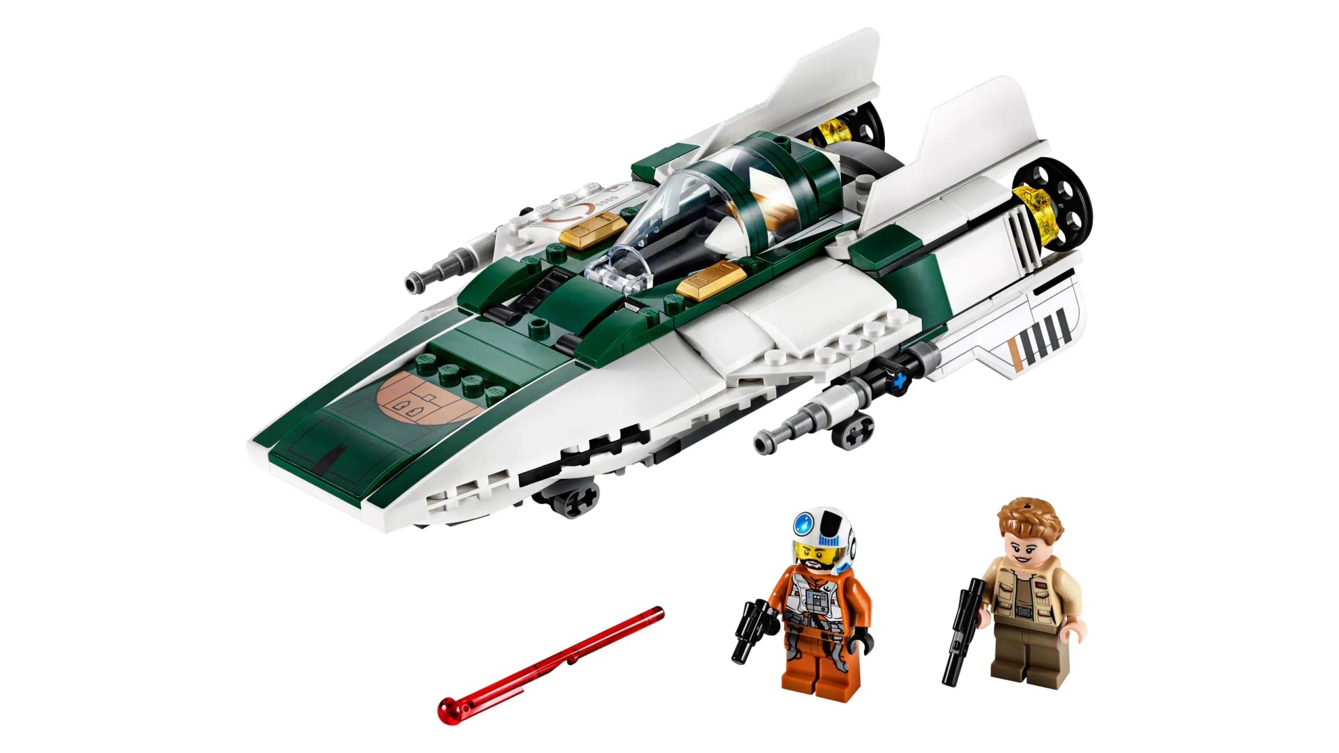 Star Wars LEGO - Resistance A-Wing Starfighter (75248) B-Ware – Ansicht 2