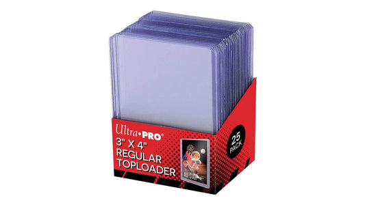 Ultra Pro Toploader - Regular - 3 x 4 (25 Stuck)