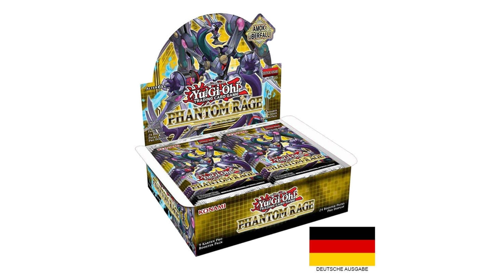 Yu-Gi-Oh! Phantom Rage - Display, deutsche Ausgabe