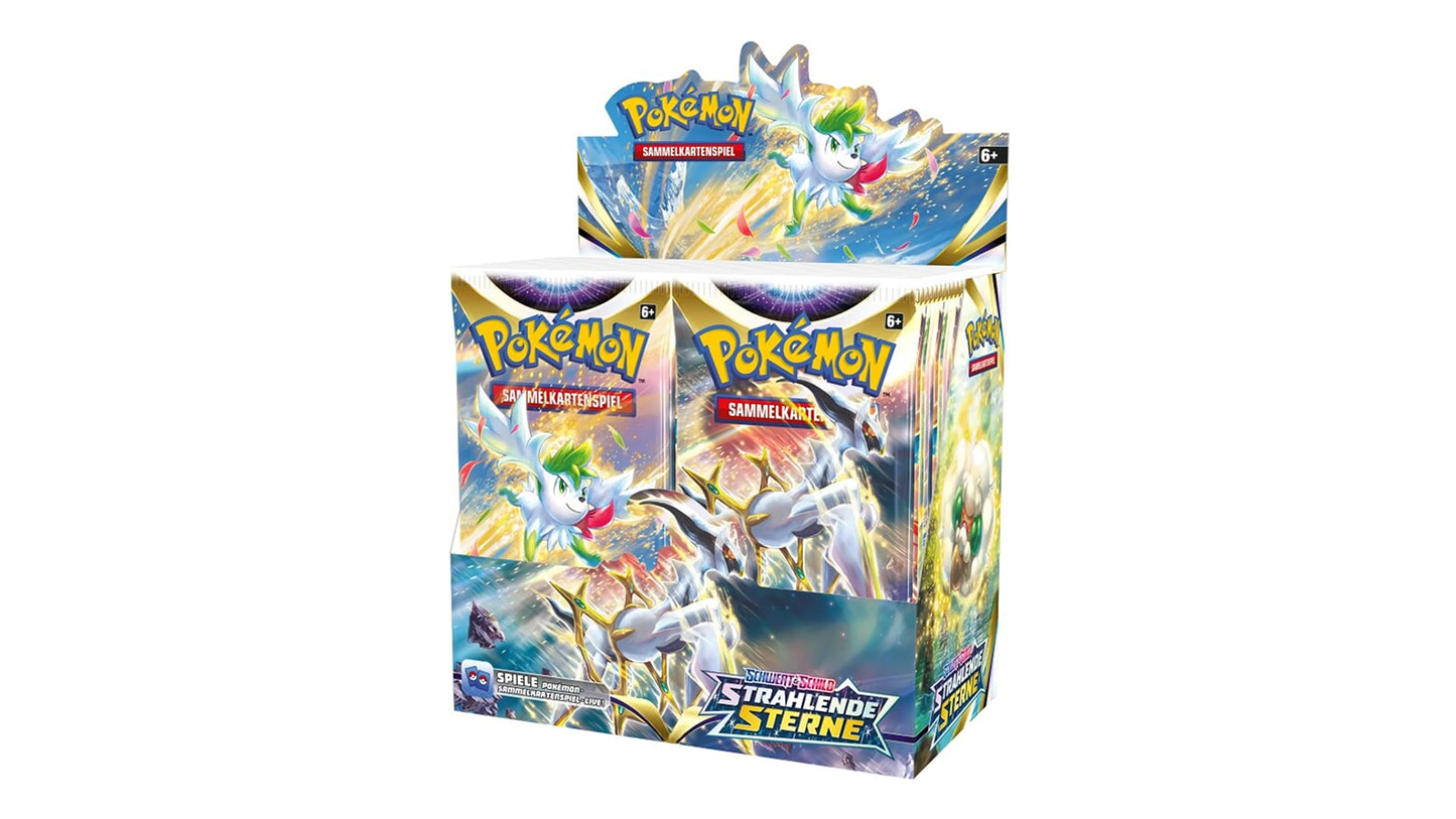 Pokemon Strahlende Sterne - Display, deutsche Ausgabe