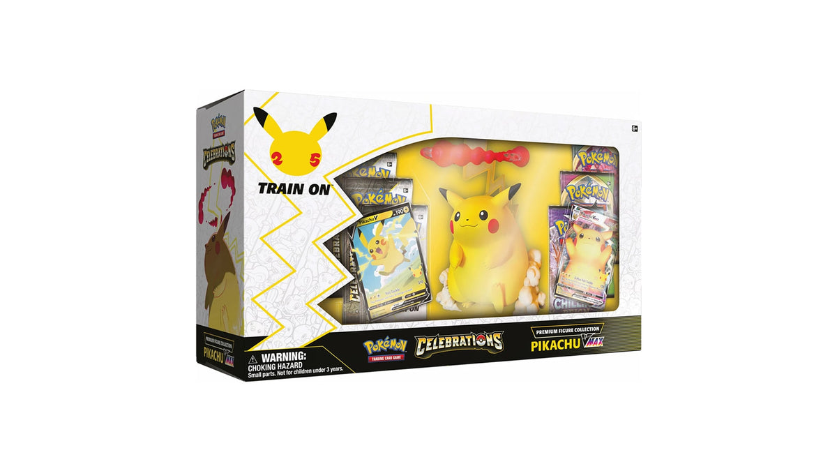 Pokemon Celebrations - Pikachu VMAX Premium-Figure-Collection, englische Ausgabe