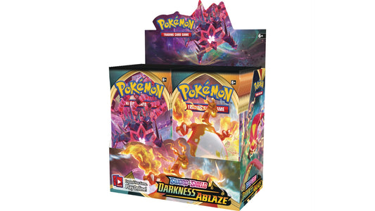 Sword & Shield: Darkness Ablaze - Display, englische Ausgabe