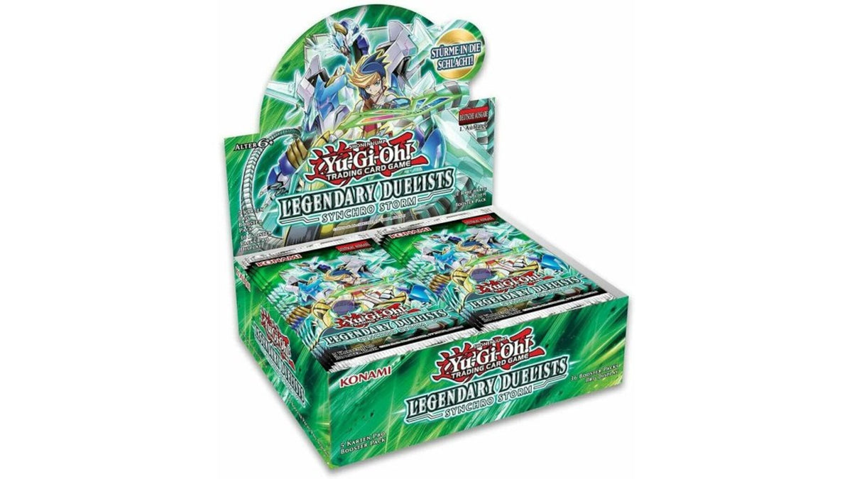 Yu-Gi-Oh! Legendary Duelists: Synchro Storm Display, deutsche Ausgabe