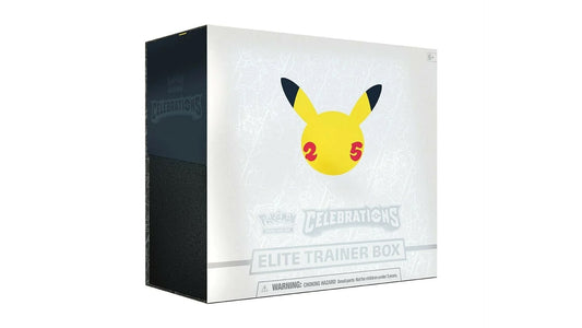 Pokemon Celebrations - Elite Trainer Box, englische Ausgabe