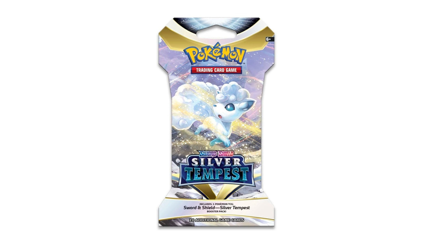 Silver Tempest - Sleeved Booster, englische Ausgabe – Ansicht 3