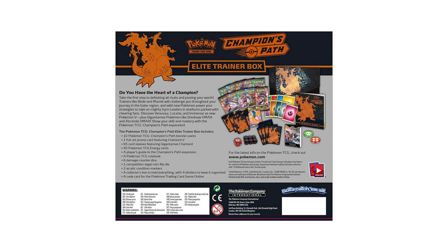 Champion's Path - Elite Trainer Box, englische Ausgabe – Ansicht 3