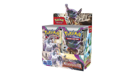 Pokemon Paldea Evolved Display, englische Ausgabe