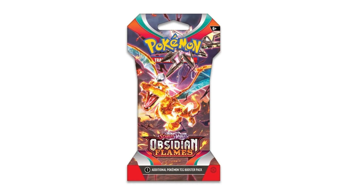 Obsidian Flames - Sleeved Booster, englische Ausgabe – Ansicht 3