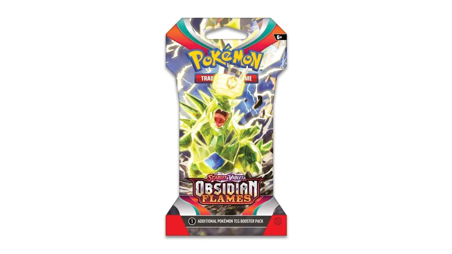 Obsidian Flames - Sleeved Booster, englische Ausgabe – Ansicht 4