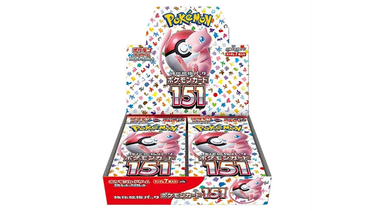 Pokemon 151 Booster Display SV2A - Display, japanische Ausgabe