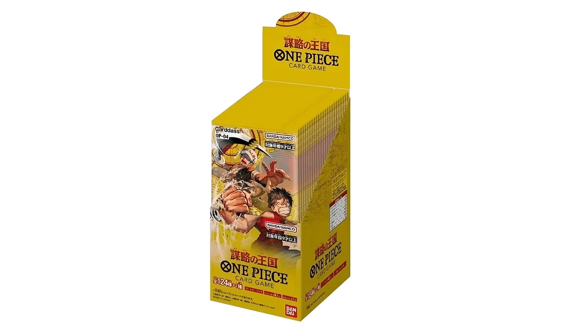 One Piece Kingdom of Intrigue (OP-04) Display, japanische Ausgabe
