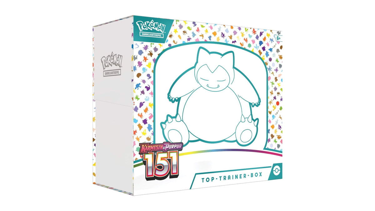 Pokemon Karmesin & Purpur - 151 - Top Trainer Box, deutsche Ausgabe
