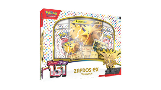 Pokemon 151 zapdos ex Collection, englische Ausgabe