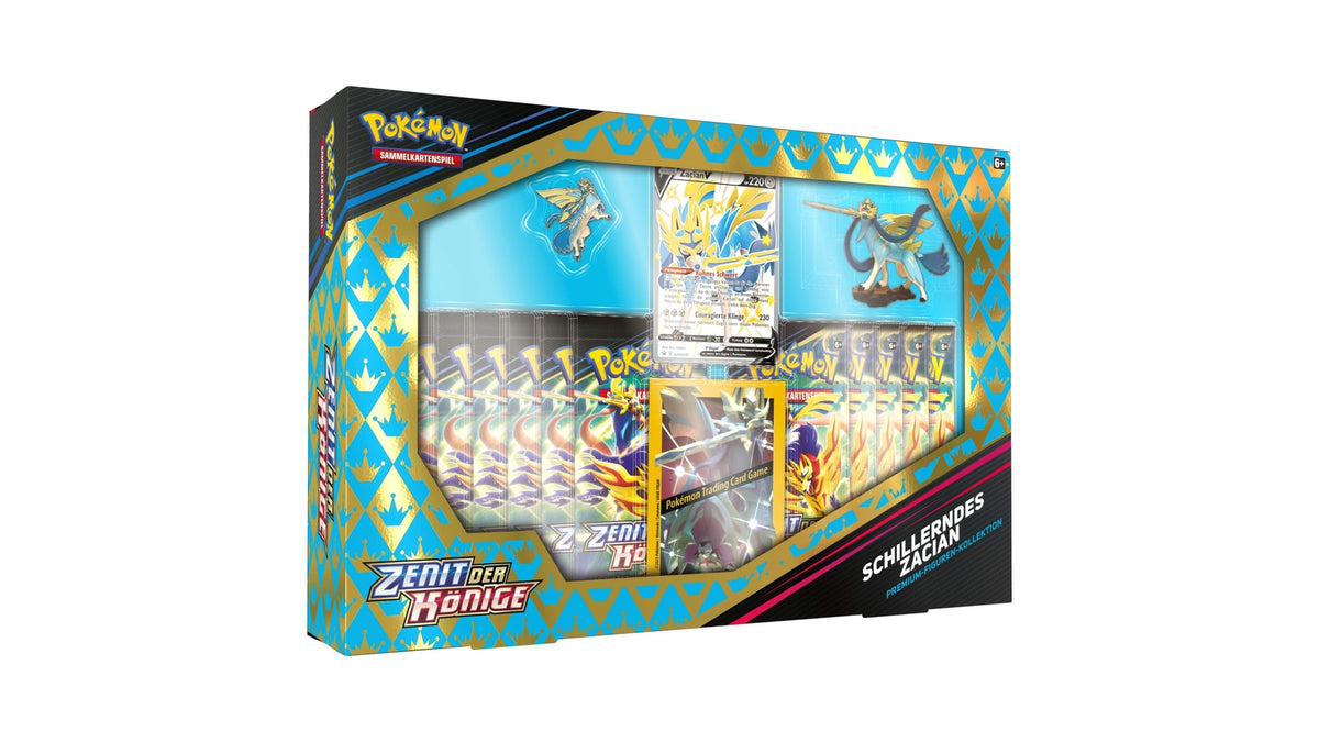 Pokemon Zenit der Könige - Schillerndes Zacian Premium Figuren Kollektion ( DEU)