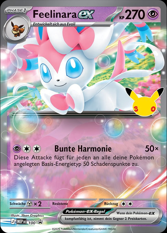 Pokemon Kollektion 30 Jahre Feelinara-ex, deutsche Ausgabe – Ansicht 2