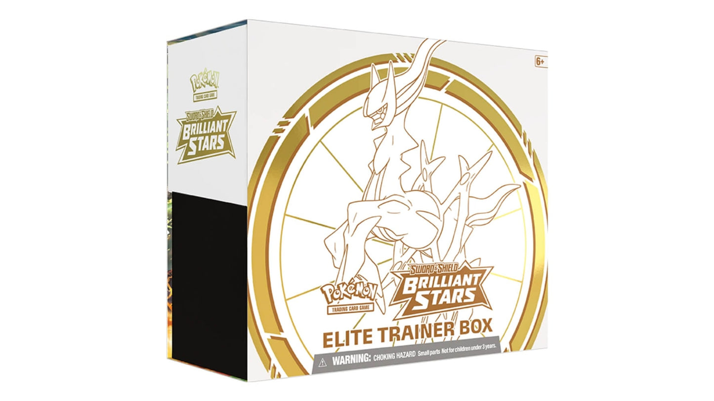 Pokemon Brilliant Stars - Elite Trainer Box, englische Ausgabe