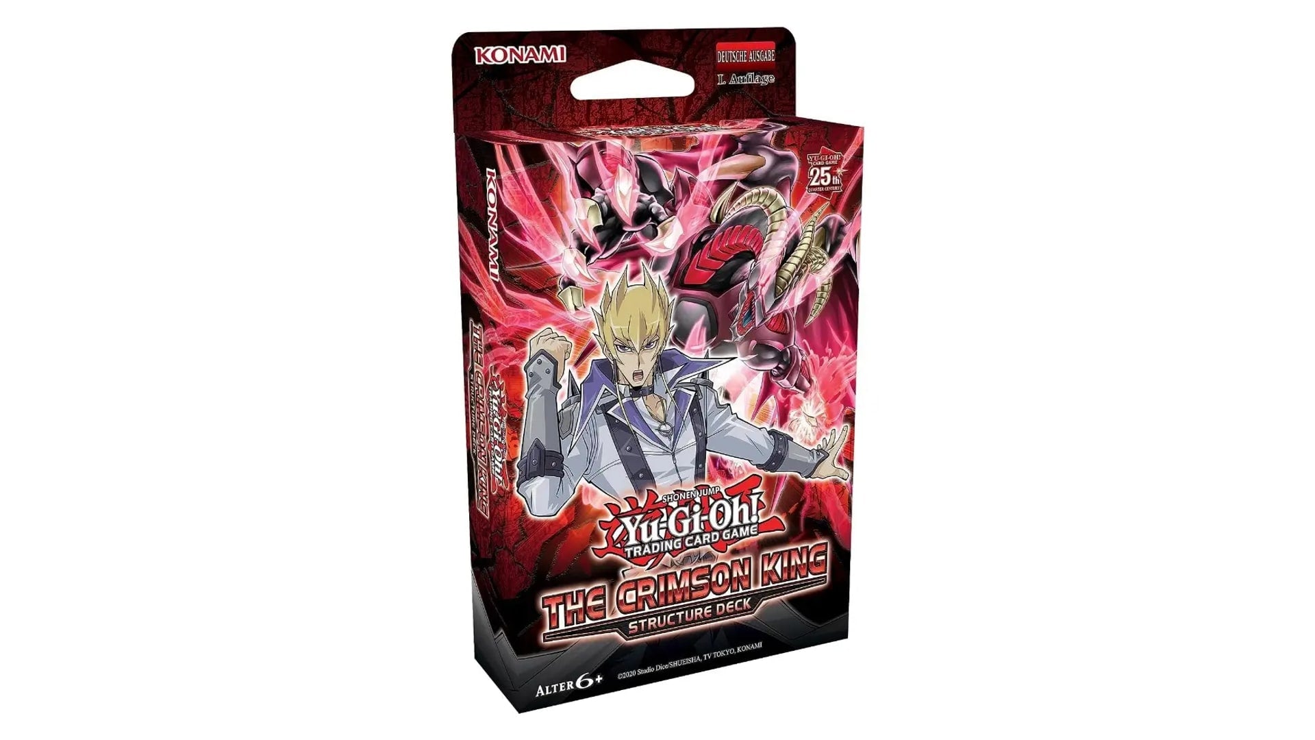 Yu-Gi-Oh! The Crimson King - Structure Deck, deutsche Ausgabe