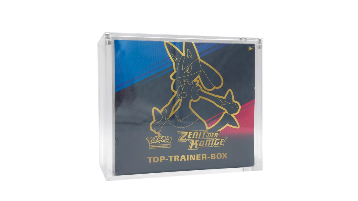 Pokemon Magnet Acryl Schutzbox für Elite Trainer Box Protect Your Monsters