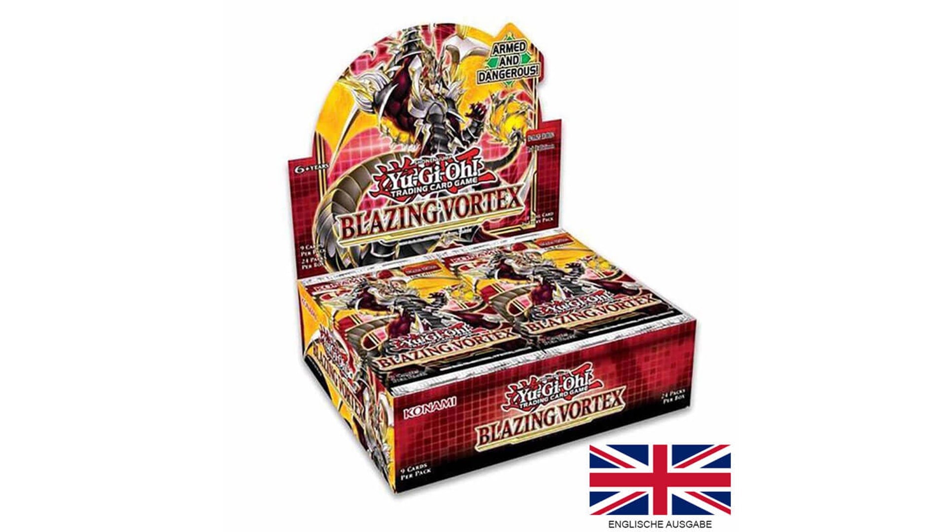 Yu-Gi-Oh! Blazing Vortex - Display, englische Ausgabe