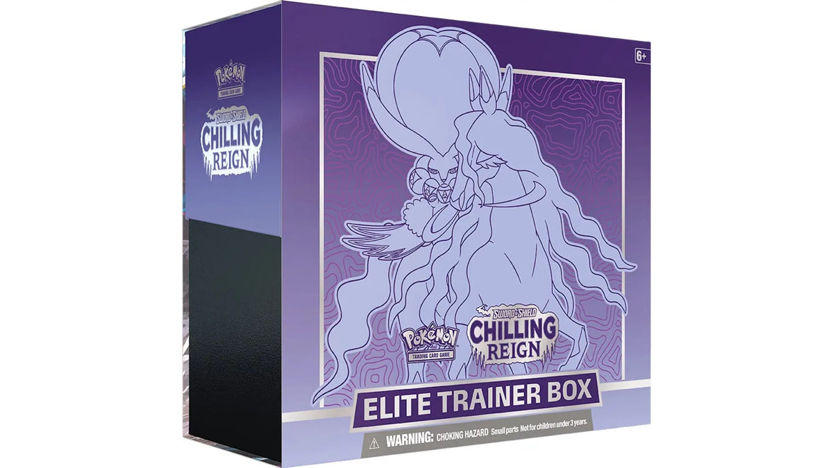 Chilling Reign Shadow Rider Calyrex Elite Trainer Box B-Ware, englische Ausgabe