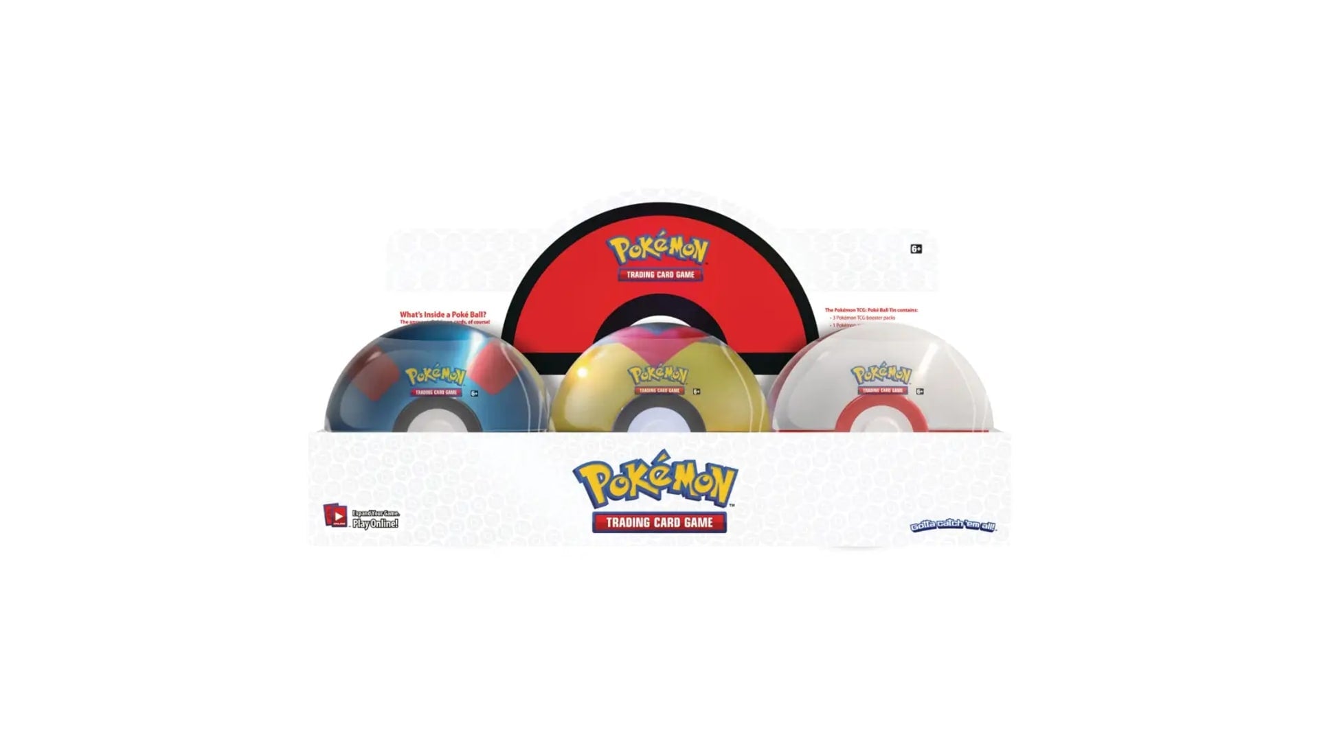 Pokemon Pokeball Tin - Frühjahr 2021, englische Ausgabe – Ansicht 2