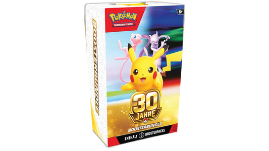 Pokemon Boosterbundle 30 Jahre, deutsche Ausgabe