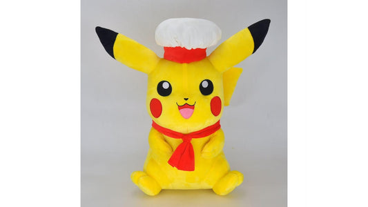 Pokemon Chef Pikachu Kuscheltier, 30 cm