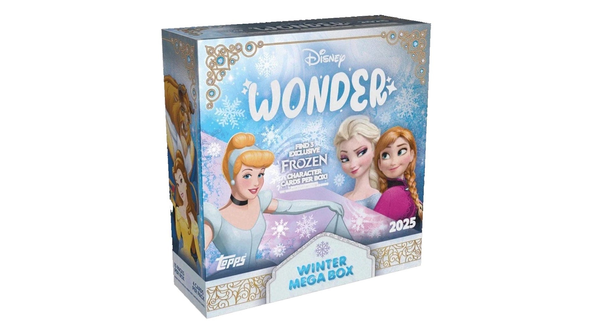 Topps Disney Wonder Winter Mega Box, englische Ausgabe