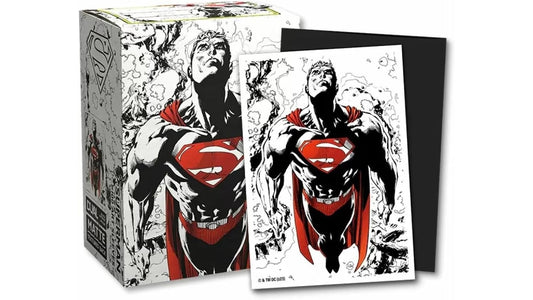 Dragon Shield Dual Art – Superman Core (Red/White) 100 St.
